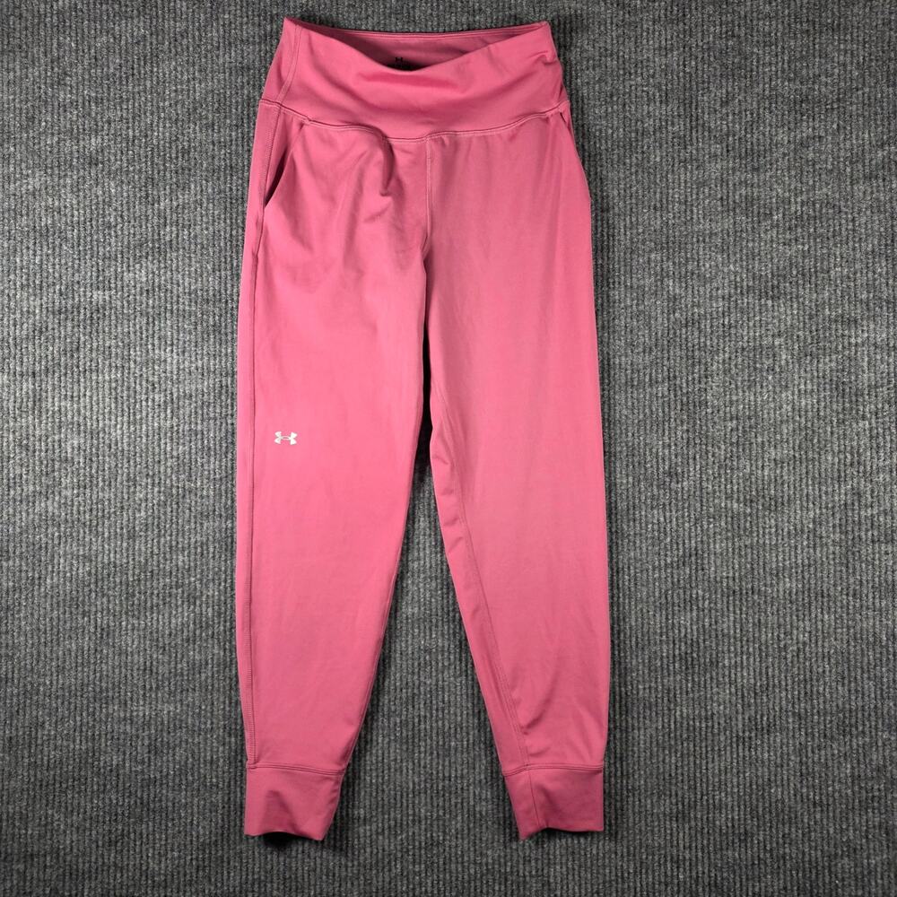 Under Armour Pink Jogger Leggings Women’s Small Athletic Pants‎